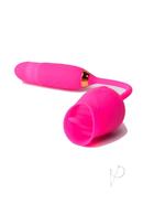 Pink Pussycat Vibrating Licking Rechargeable Silicone Rose...